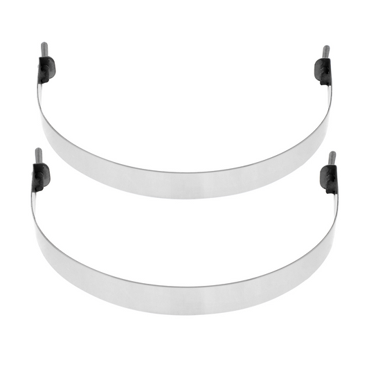 304 Stainless Steel Air Tank Straps For 8-1/4" Round Air Tank (Card of 2)