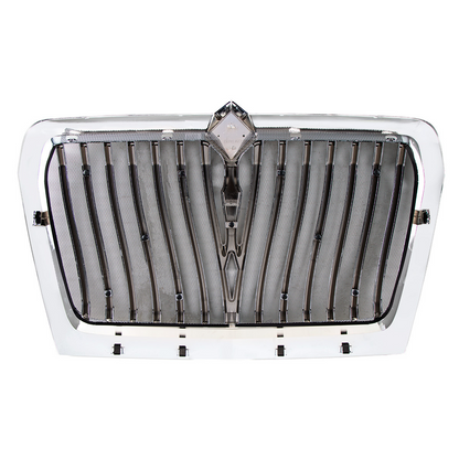 Chrome Curved Style Grille With Bug Screen For 2018-2026 International LT