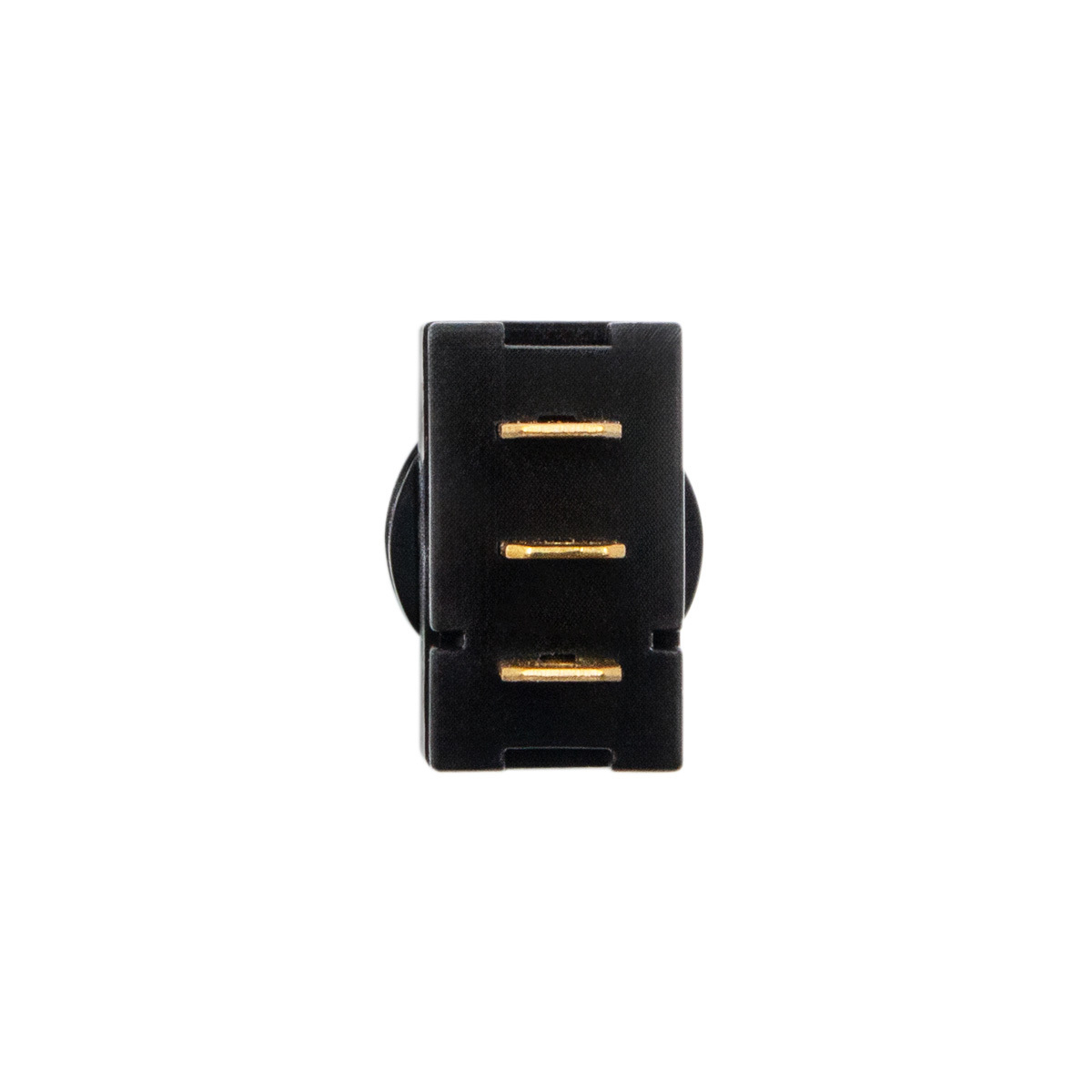 Black Non-Illum Toggle 20 Amp 12V S.P.D.T. On/Off/On 1 Pc.