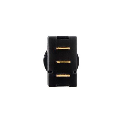 Black Non-Illum Toggle 20 Amp 12V S.P.D.T. On/Off/On 1 Pc.