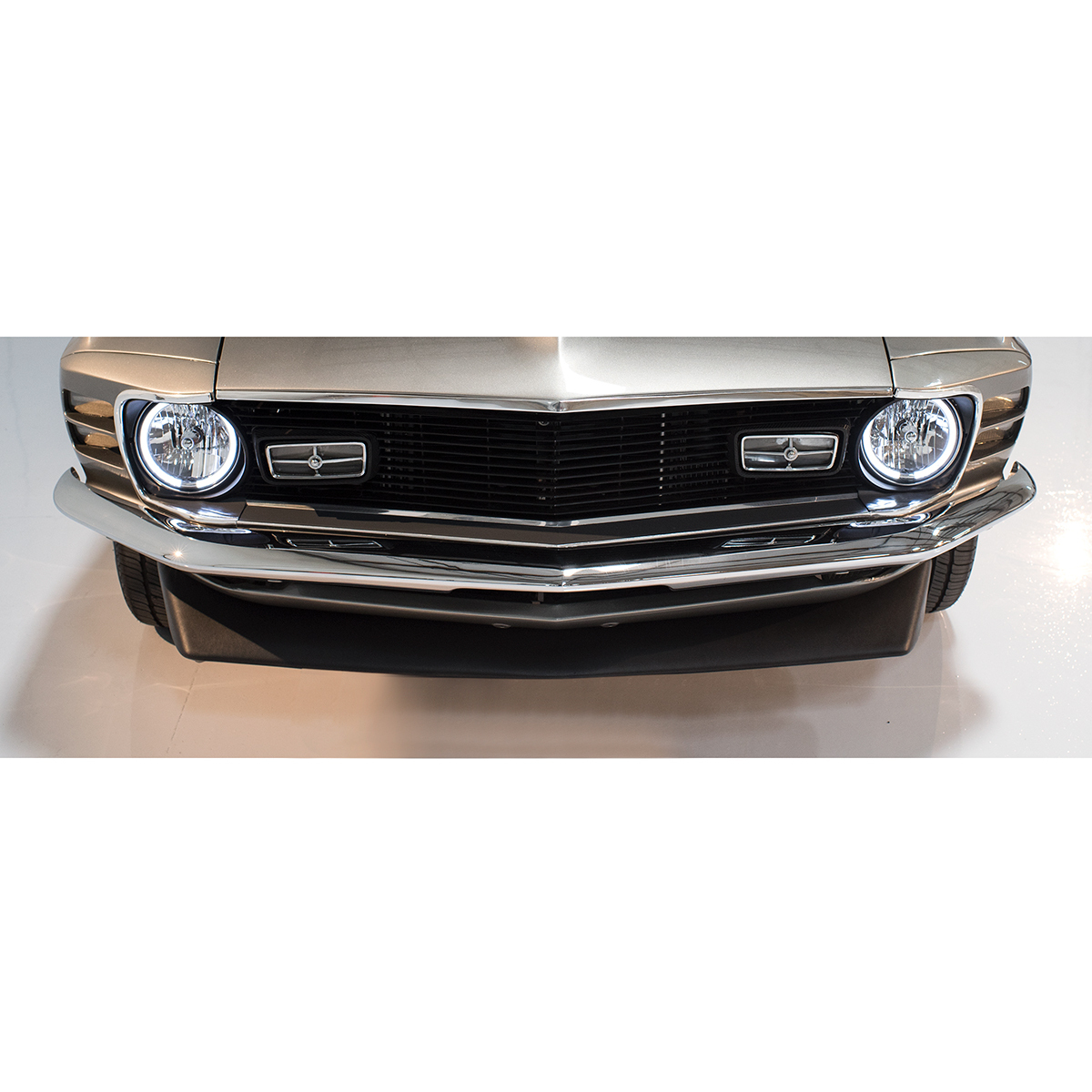 Chrome Bumper For 1969-70 Ford Mustang, Front