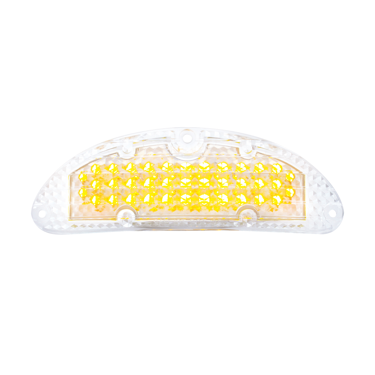 37 Amber LED Parking Light For 1955 Chevy Passenger Car, Clear Lens