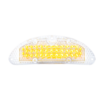 37 Amber LED Parking Light For 1955 Chevy Passenger Car, Clear Lens
