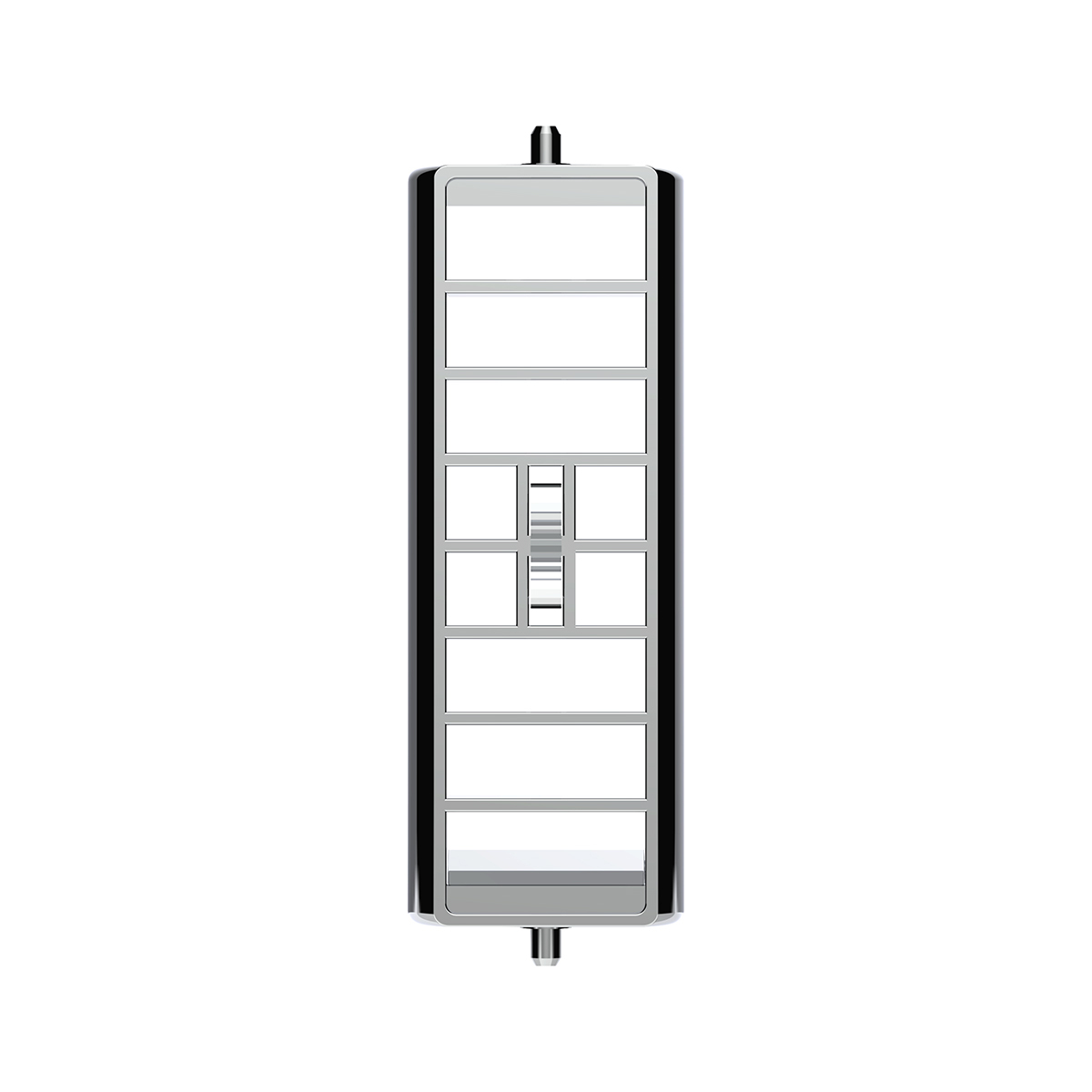 Chrome Plastic A/C Vent For 1989-2010 Freightliner FLD/Classic - Passenger