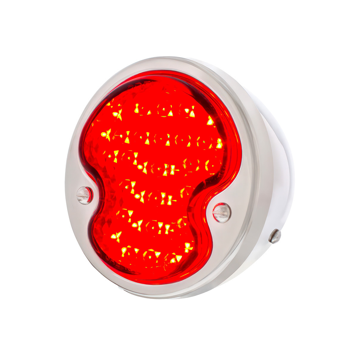17 LED 12V Tail Light Assembly With SS Housing For 1932 Ford Car/Truck - R/H