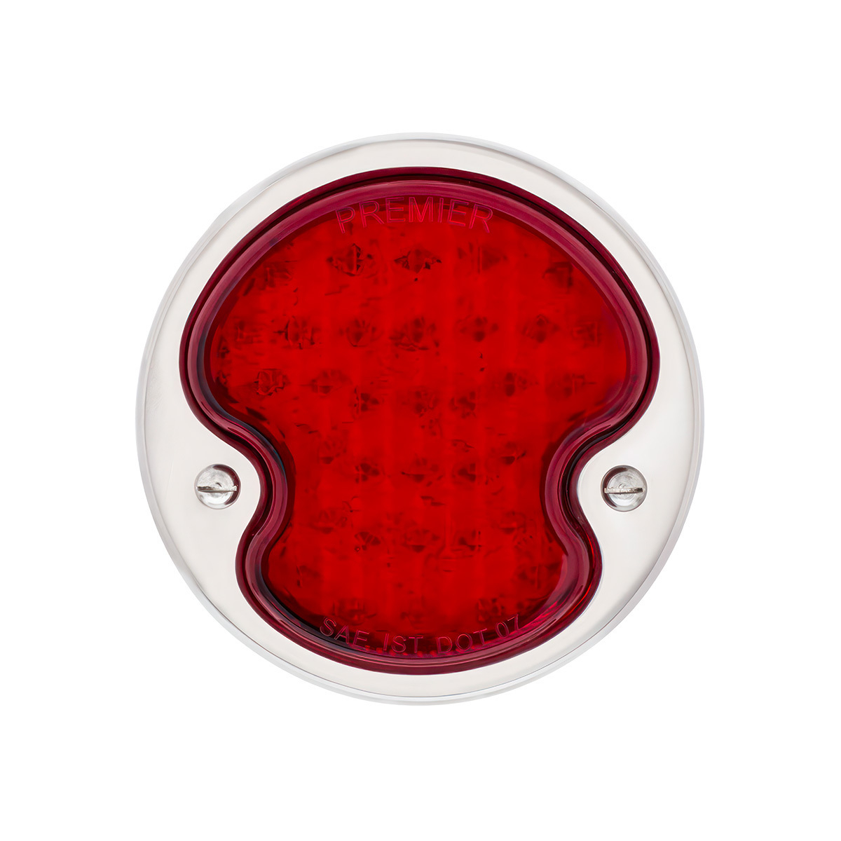 17 LED 12V Tail Light Assembly With SS Housing For 1932 Ford Car/Truck - R/H