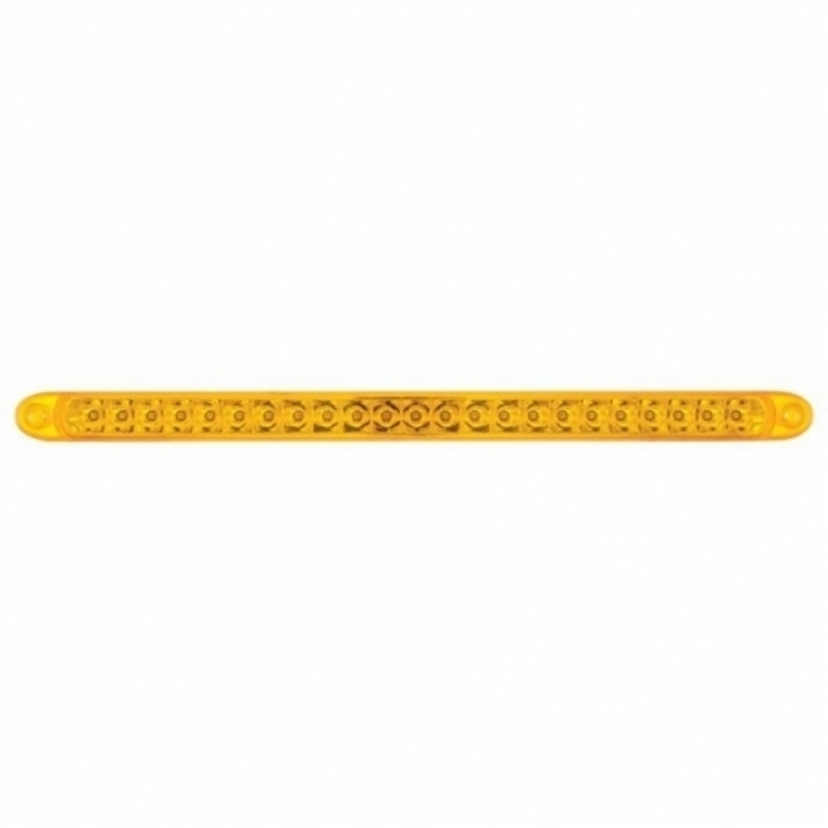 23 SMD LED 17-1/4" Reflector Turn Signal Light Bar Only - Amber LED/Amber Lens (Bulk)