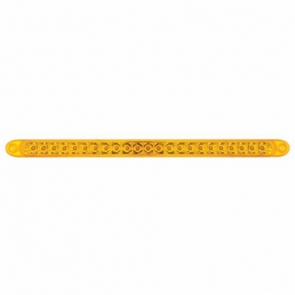 23 SMD LED 17-1/4" Reflector Turn Signal Light Bar Only - Amber LED/Amber Lens (Bulk)