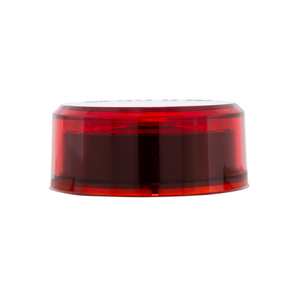 Abyss 4 LED 2" Round Clearance/Marker Light - Red LED/Red Lens