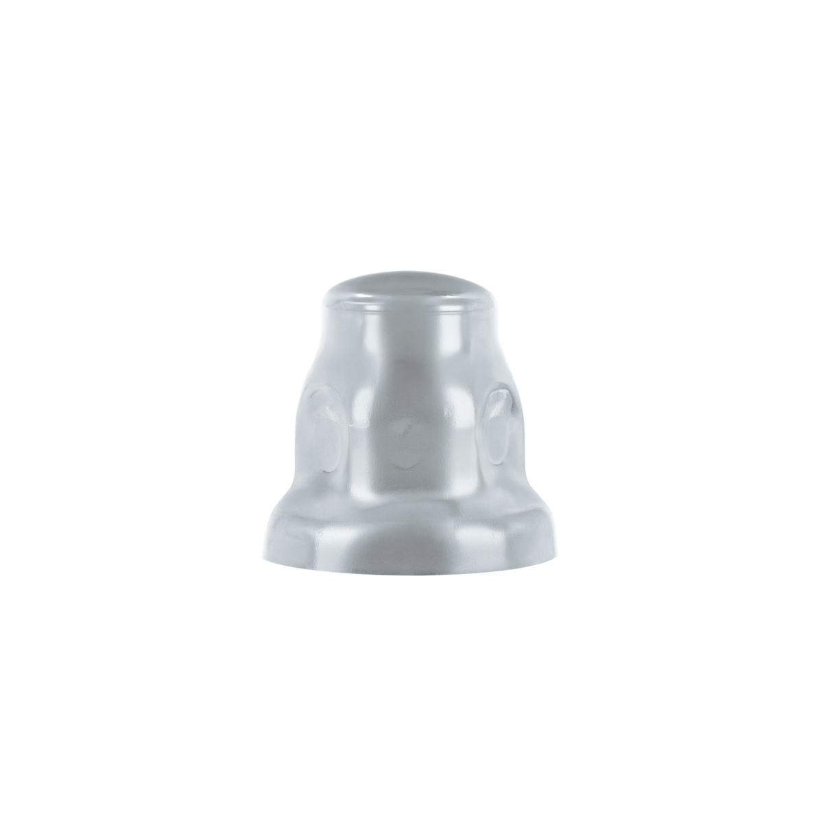 32mm X 2" Chrome Steel Tall Nut Cover With Flange