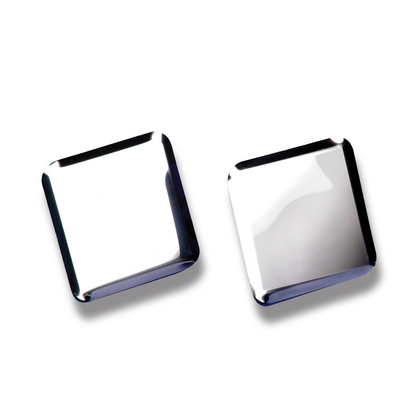 Stainless Boltless Tow Hole Covers For All Kenworth Models With 2" Receiver (2-Pack)
