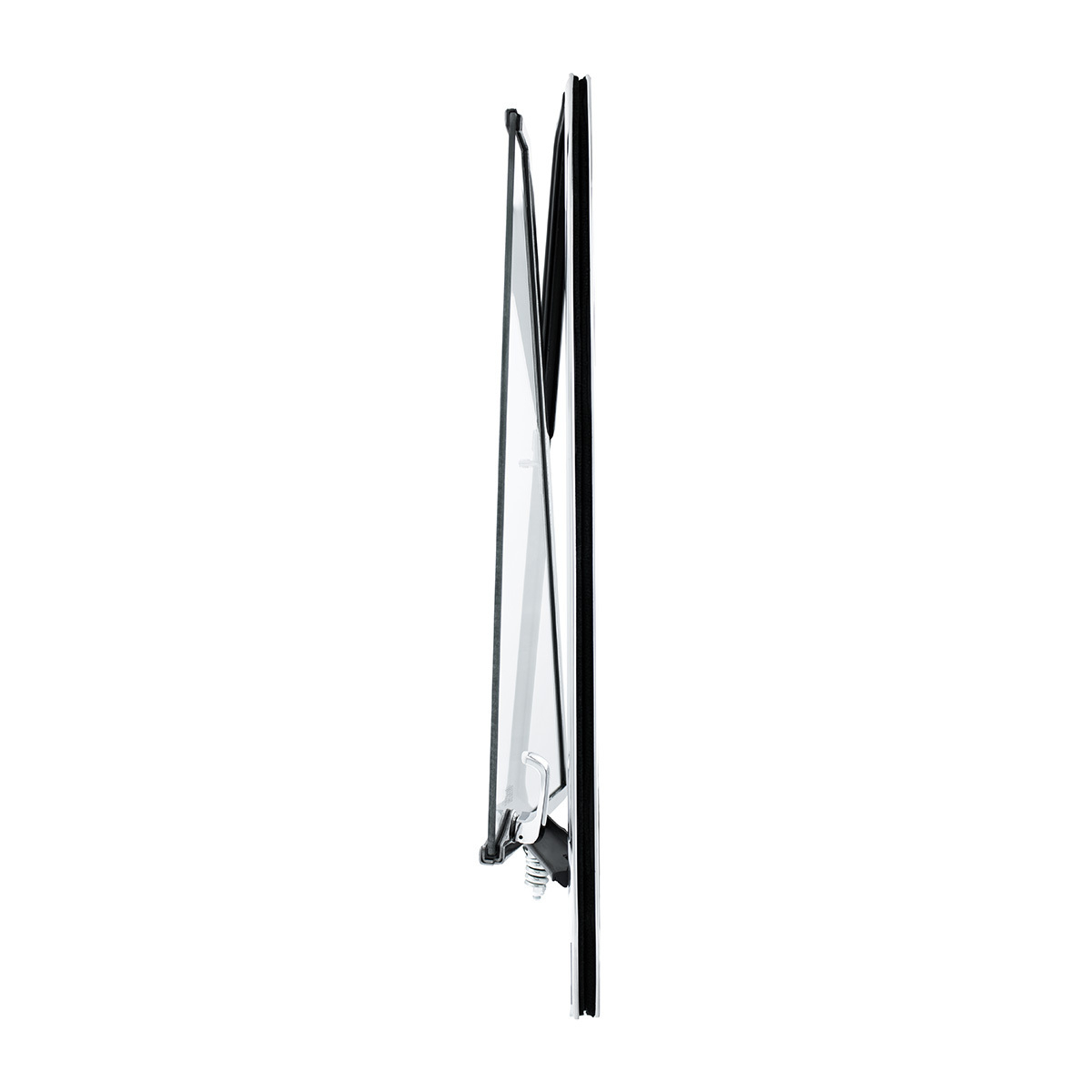 Vent Window Assembly Chrome Frame Without Tinted Glass For 1966-77 Ford Bronco - L/H