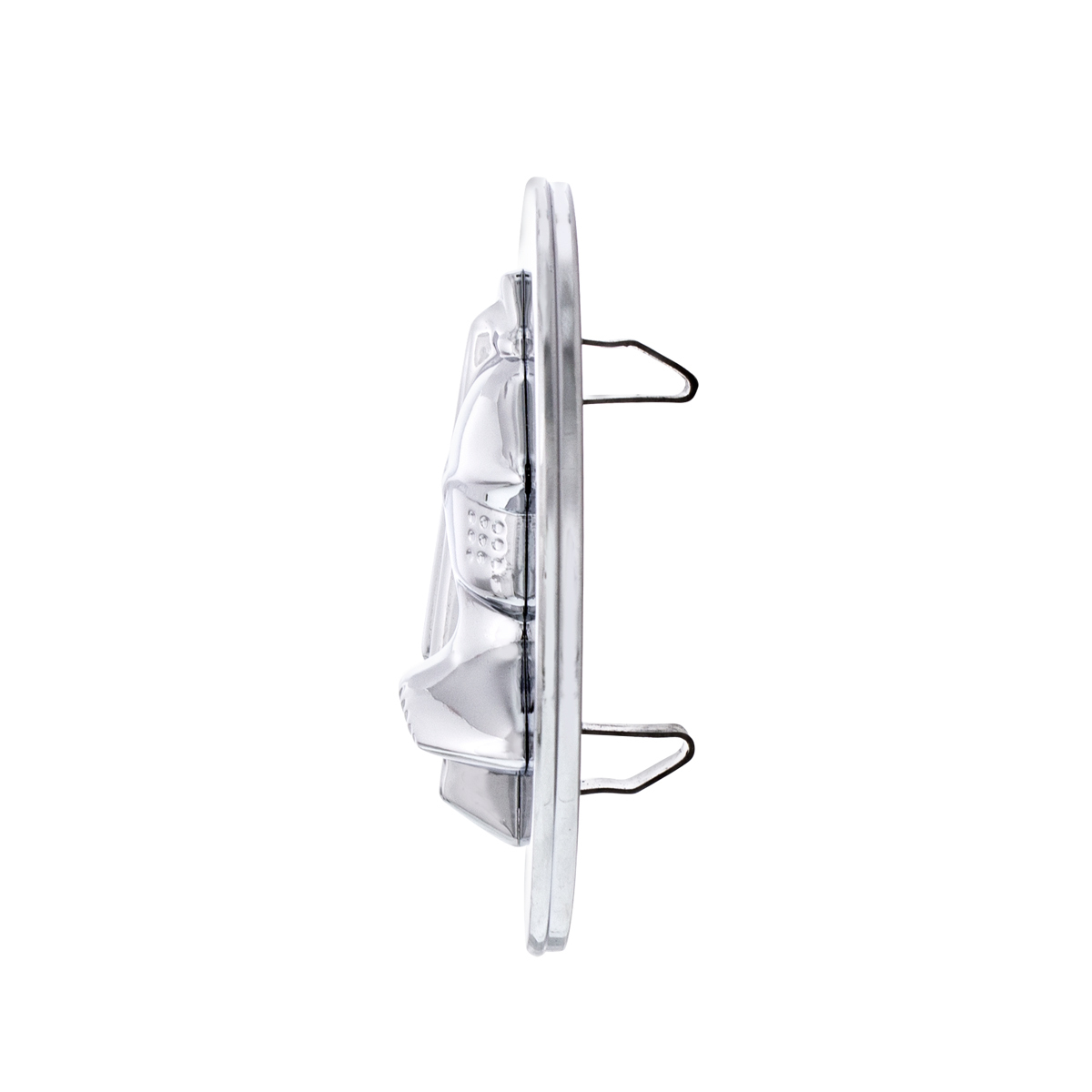 Chrome Die-Cast Lancer Knight Center Cap