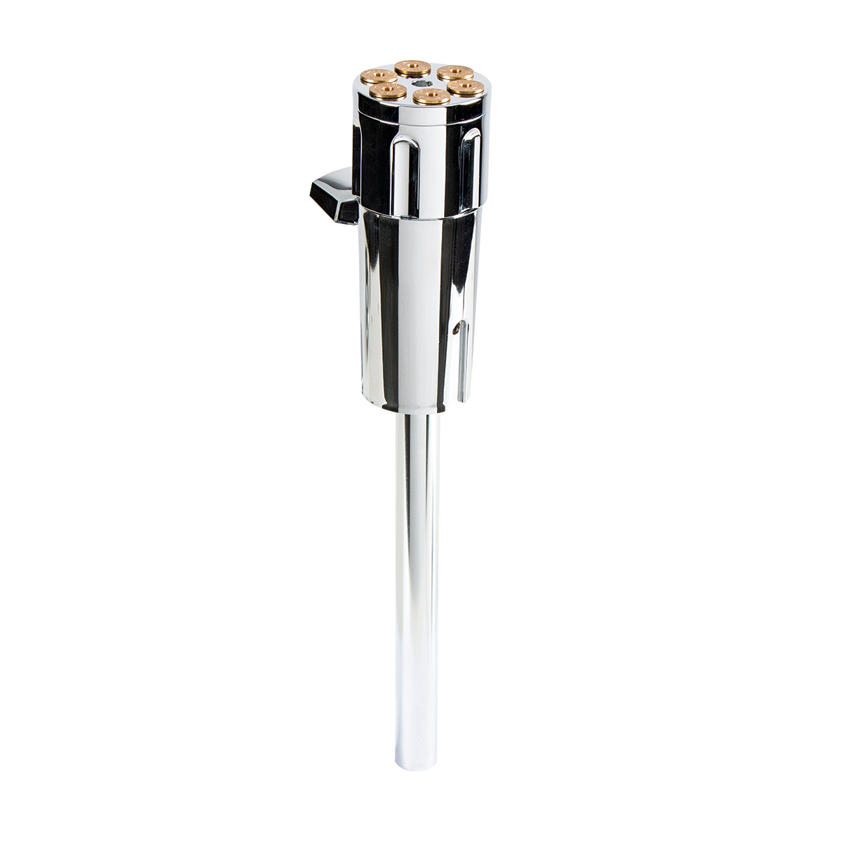 Gun Cylinder 9/10 Speed Gearshift Knob - Chrome