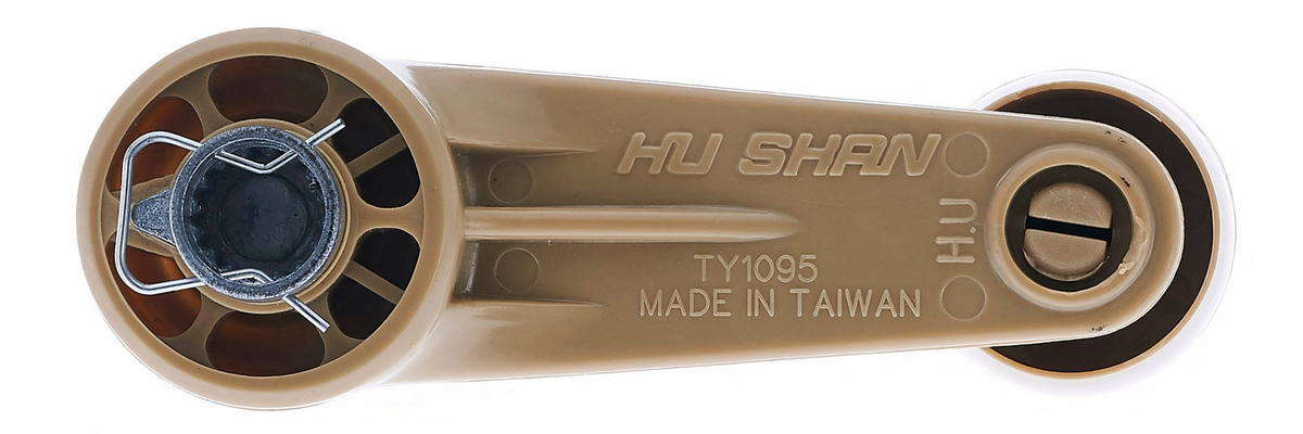 Window Crank Handle (2pcs) Plastic, Metal Beige for 1984-2026 Toyota Land Cruiser; 1990-1992 Daihatsu Rocky