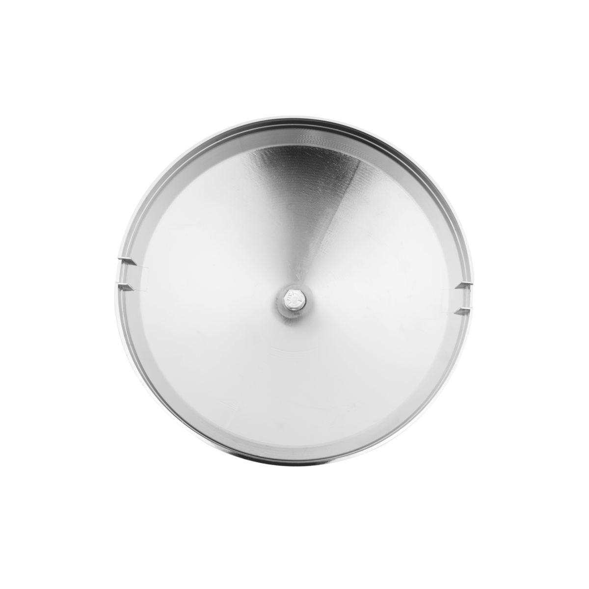 Chrome Cover With Iron Cross Spinner For UP Rear Axle Cover (Bulk)