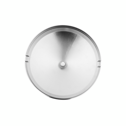 Chrome Cover With Iron Cross Spinner For UP Rear Axle Cover (Bulk)