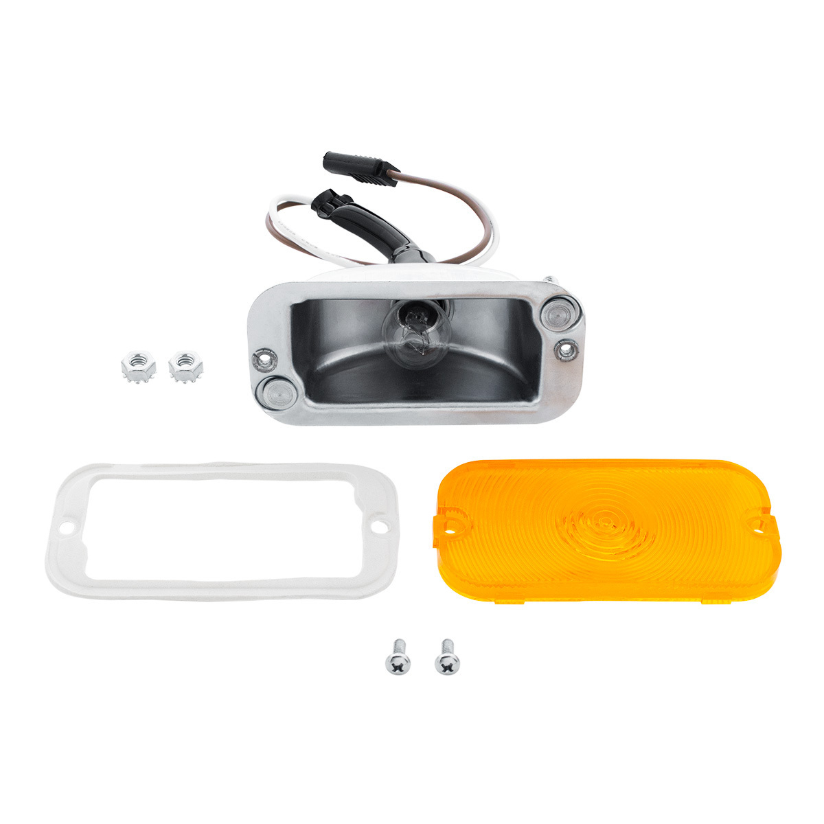 Parking Light For 1966-1968 Ford Bronco-Amber Lens