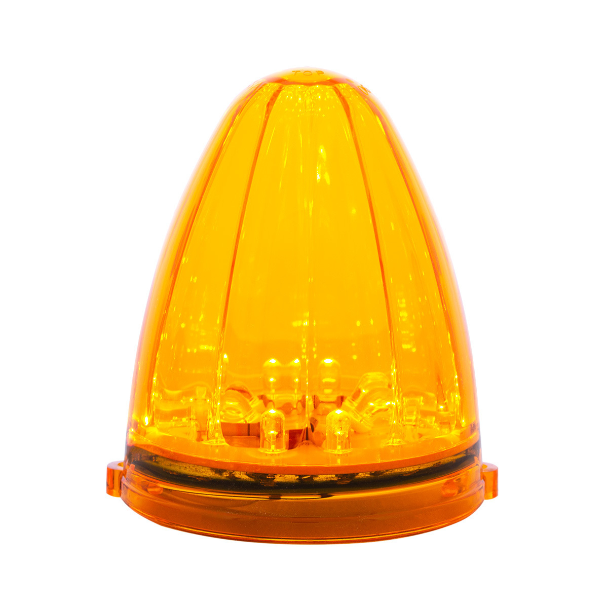 19 LED Watermelon Grakon 1000 Cab Light - Amber LED/Amber Lens