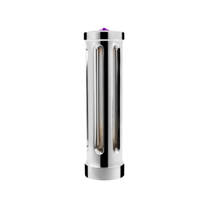 M30X3.5 Thread-On Sonoma Gearshift Knob-Purple Crystal/Chrome
