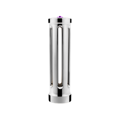 M30X3.5 Thread-On Sonoma Gearshift Knob-Purple Crystal/Chrome