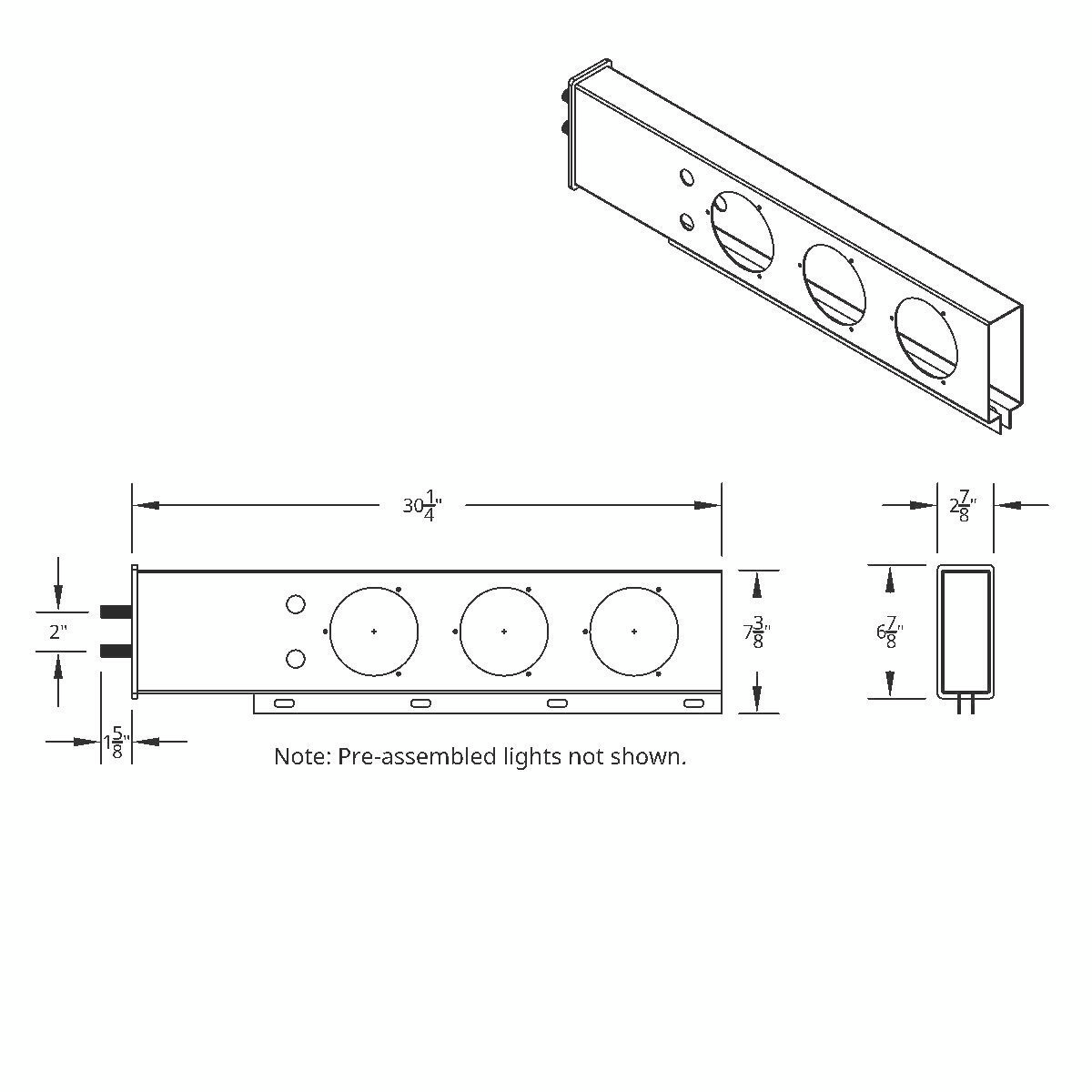 2" Bolt Pattern SS Spring Loaded Bar With 6X 4" 13 LED Abyss Lights - Red LED/Red Lens (Pair)