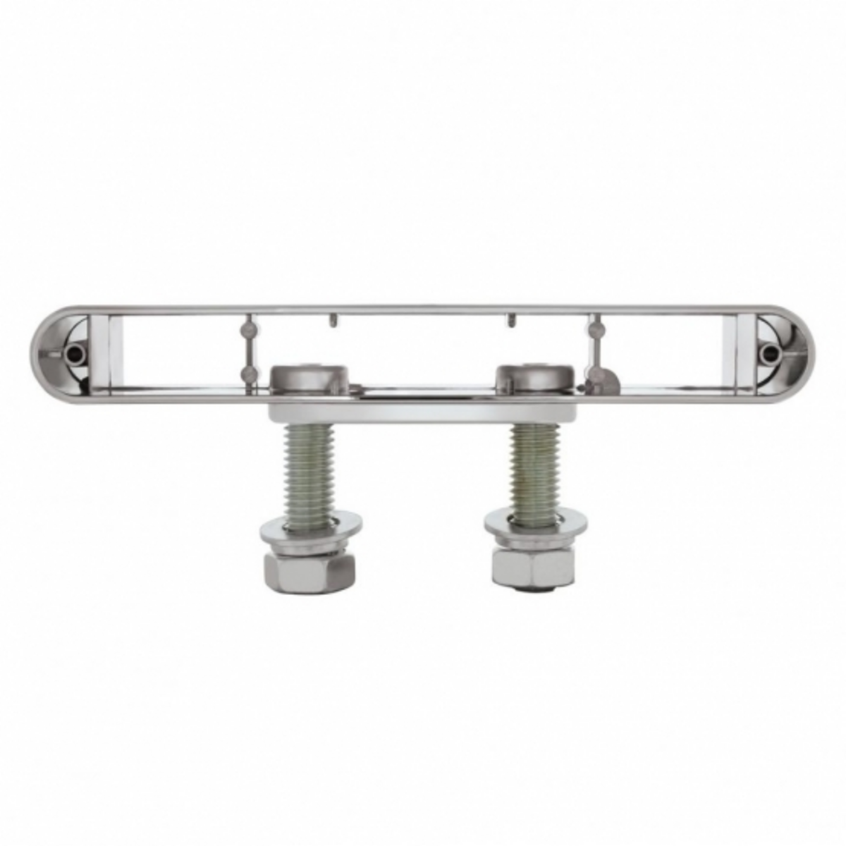 6-1/2" Double Face Pedestal Light Bar Housing Only (Bulk)