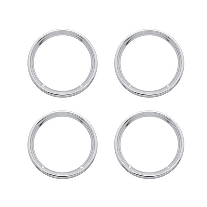 Stainless Steel Headlight Bezels For 1964 Chevy Impala (Set of 4)