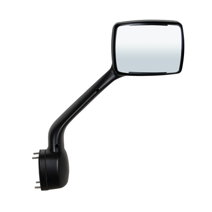 Chrome Hood Mirror For 2013-2021 Kenworth T680 & 2012-2021 Peterbilt 579-Passenger