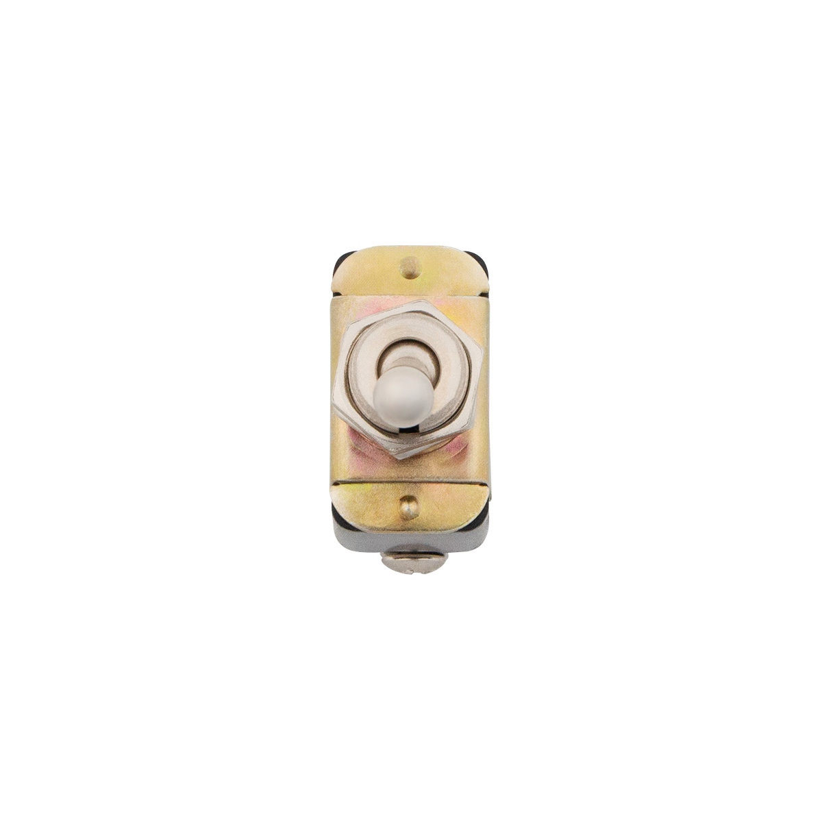 2 Pin, 10 Amp - 12V DC On-Off Metal Toggle Switch With 2 Screw Terminals