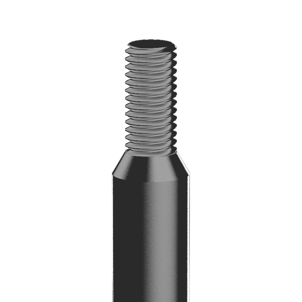 9" Shifter Shaft Extension - Candy Black