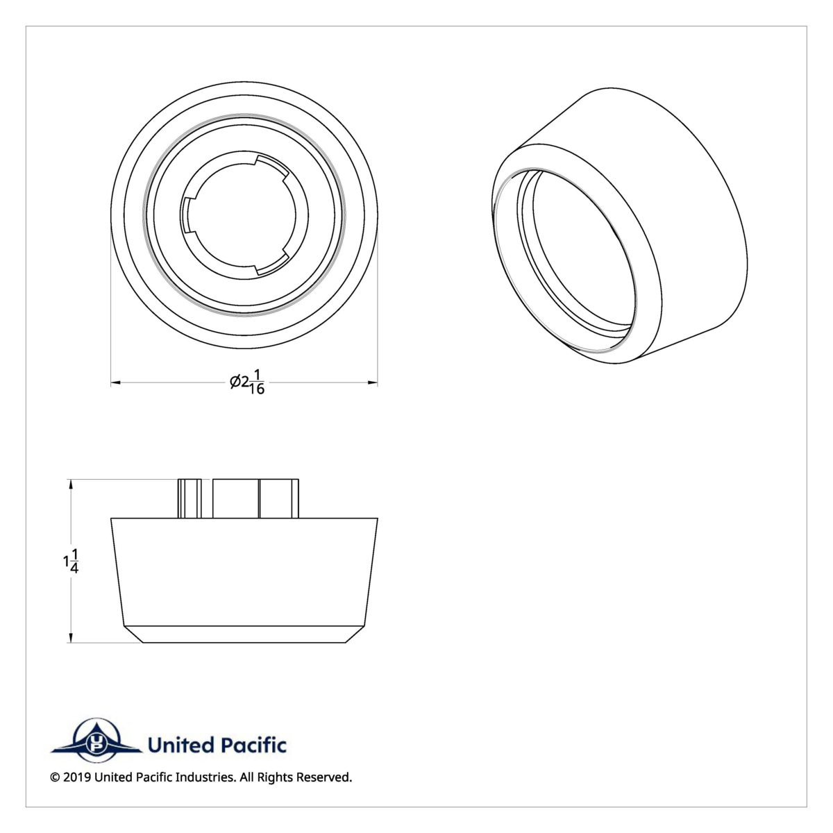 Chrome A/C Knob For 2013-2021 Peterbilt 579