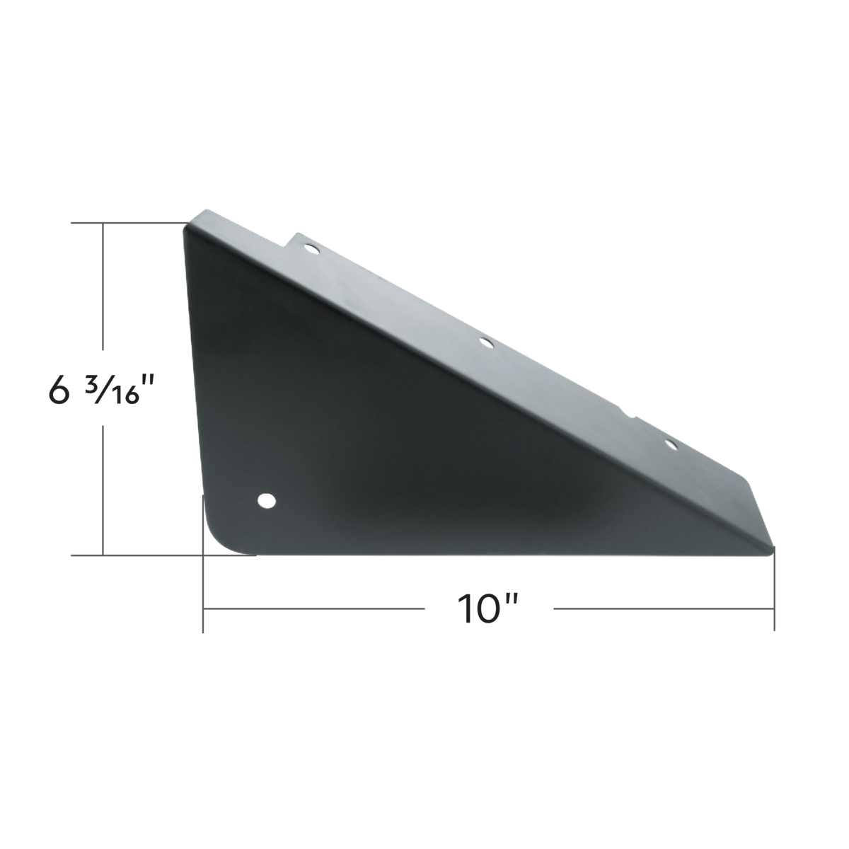 Cab Corner Mud Guard For 1960-1966 Chevrolet Truck-R/H