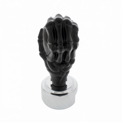 Skull Gearshift Knob With 13/15/18 Speed Adapter - Black