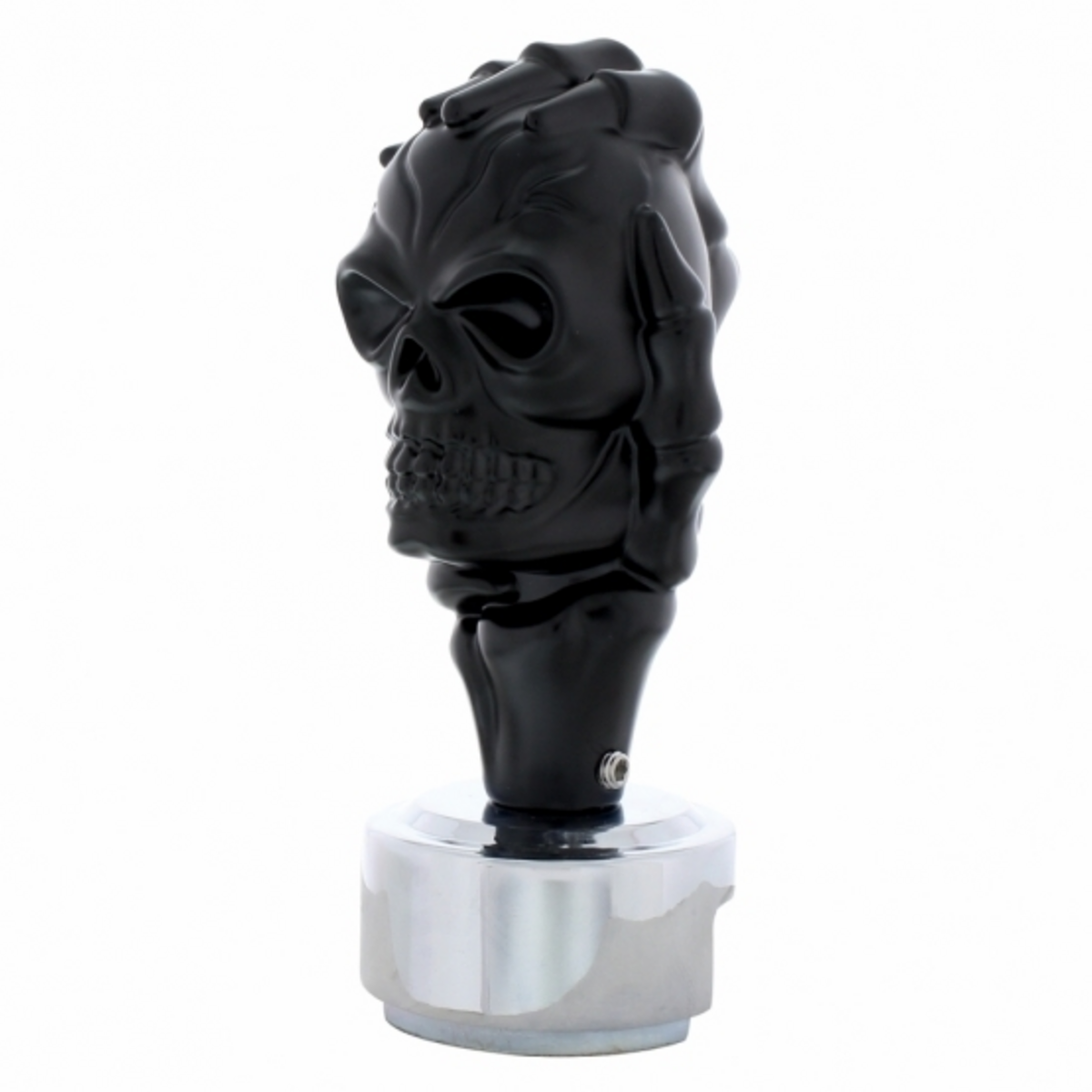 Skull Gearshift Knob With 13/15/18 Speed Adapter - Black