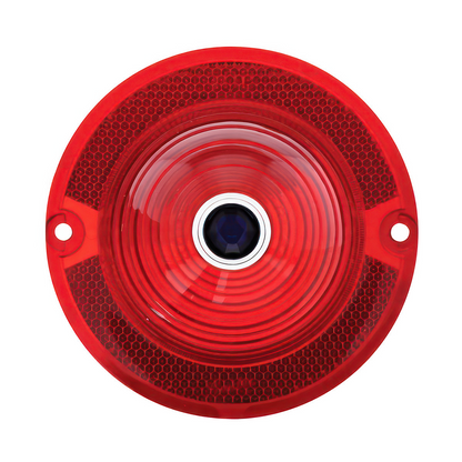 Tail Light Lens With Blue Dot For 1960-61 Chevy Passenger Car