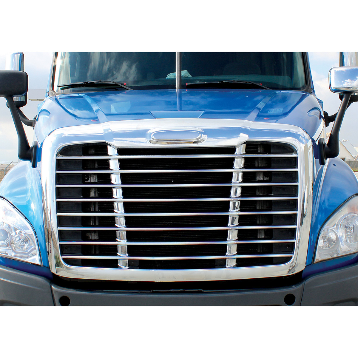 Chrome Freightliner Emblem Blank (Bulk)