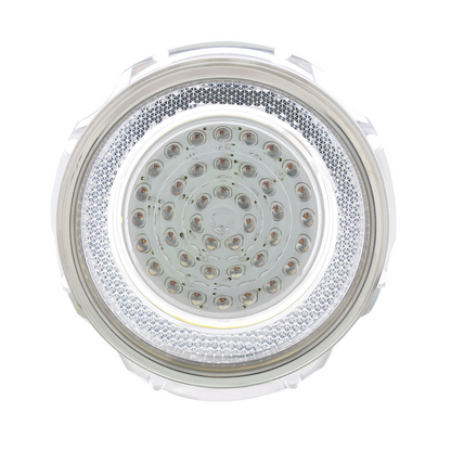 40 LED Tail Light With Stainless Steel Trim For 1965 Chevy Impala, Clear Lens