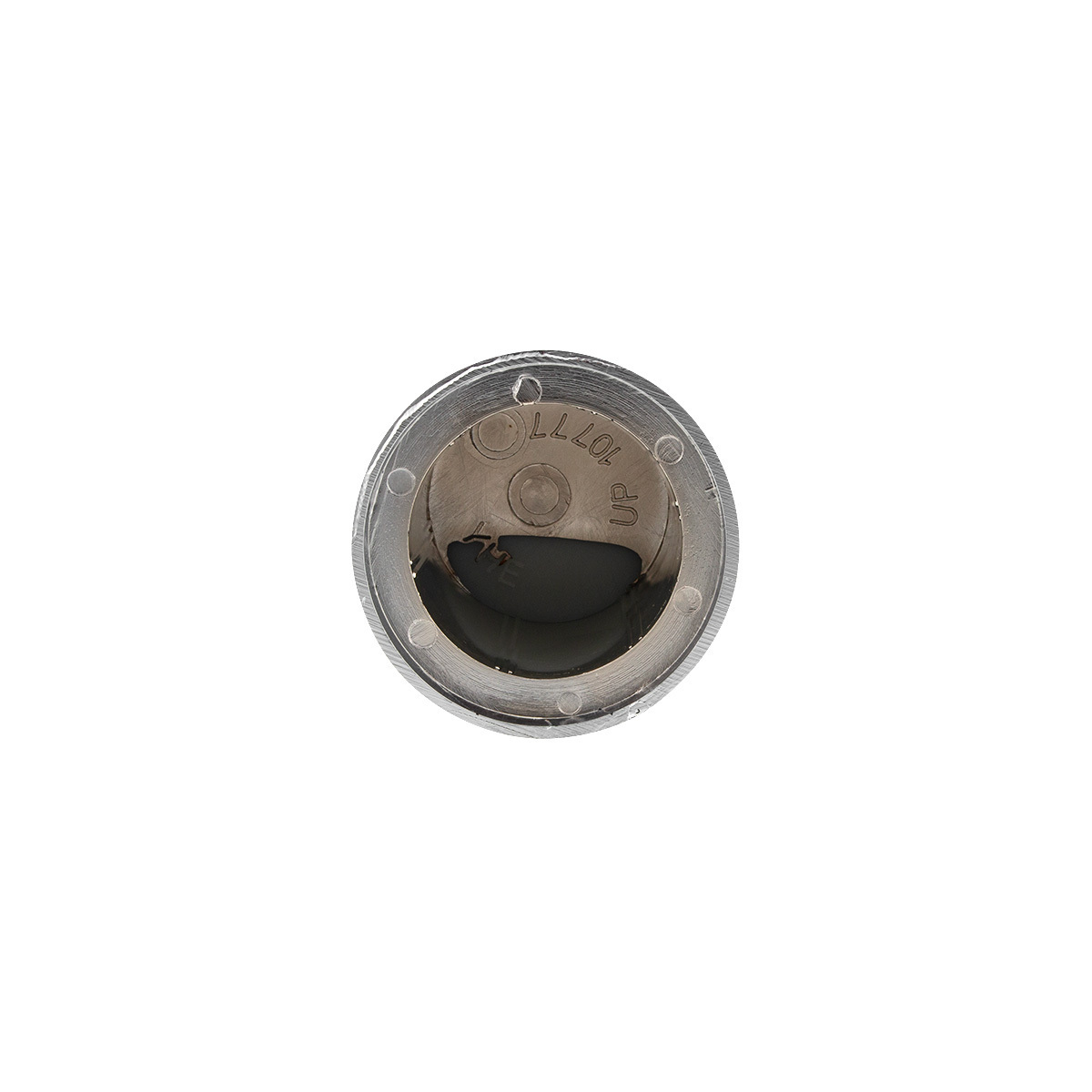 1-3/16" x 2-1/8" International Chrome Hulk Bolt Cover (Bulk)