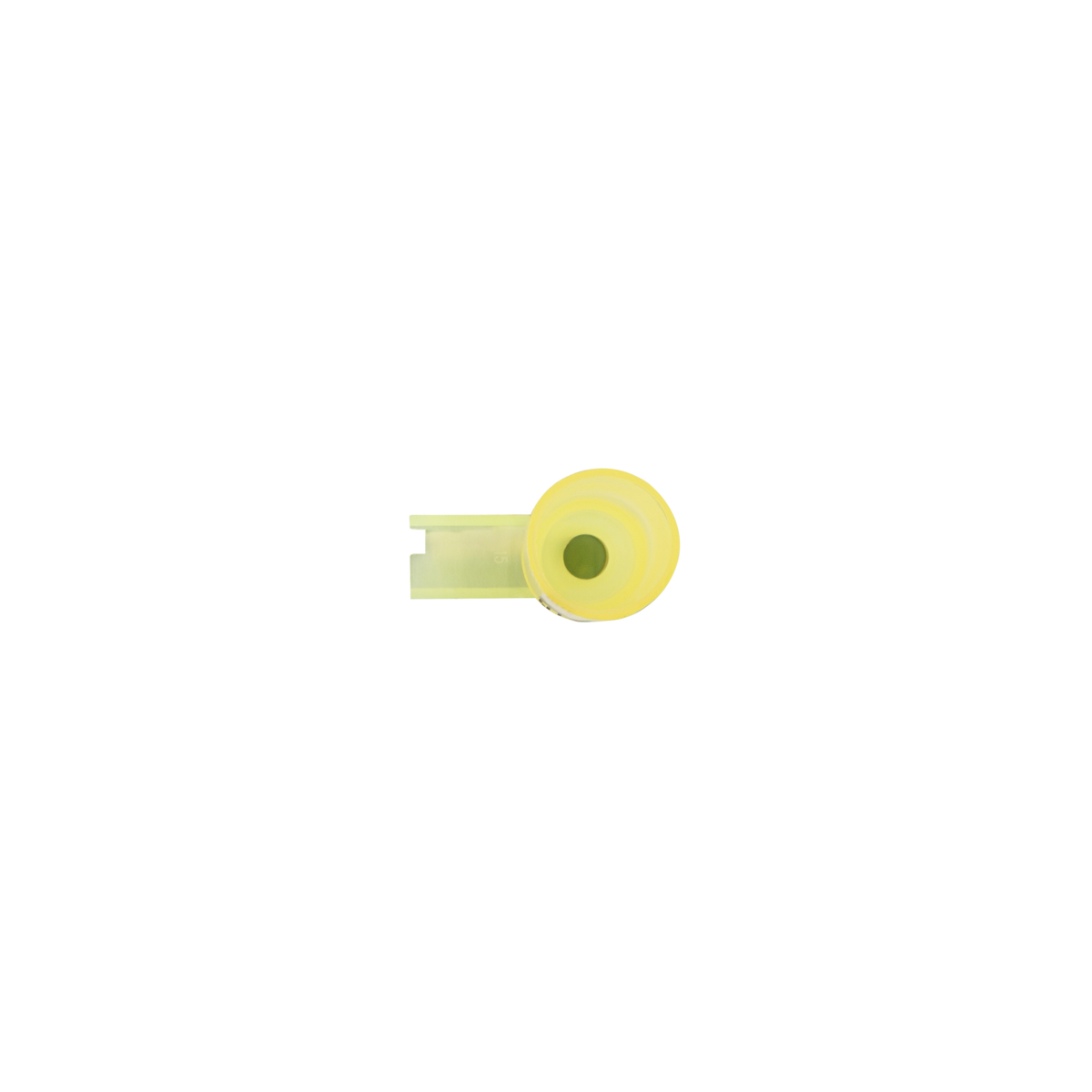 12-10 .250 Tab Yellow CS FI FM Flag Terminal (4-Pack)