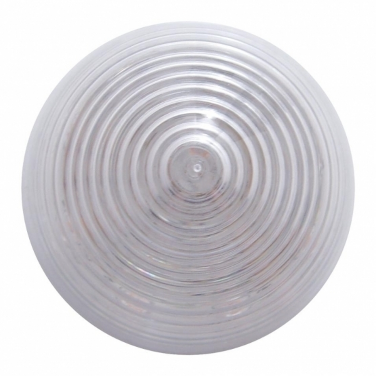13 LED 2.5" Round Beehive Light (Clearance/Marker) - Amber LED/Clear Lens