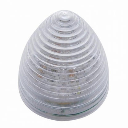 13 LED 2.5" Round Beehive Light (Clearance/Marker) - Amber LED/Clear Lens