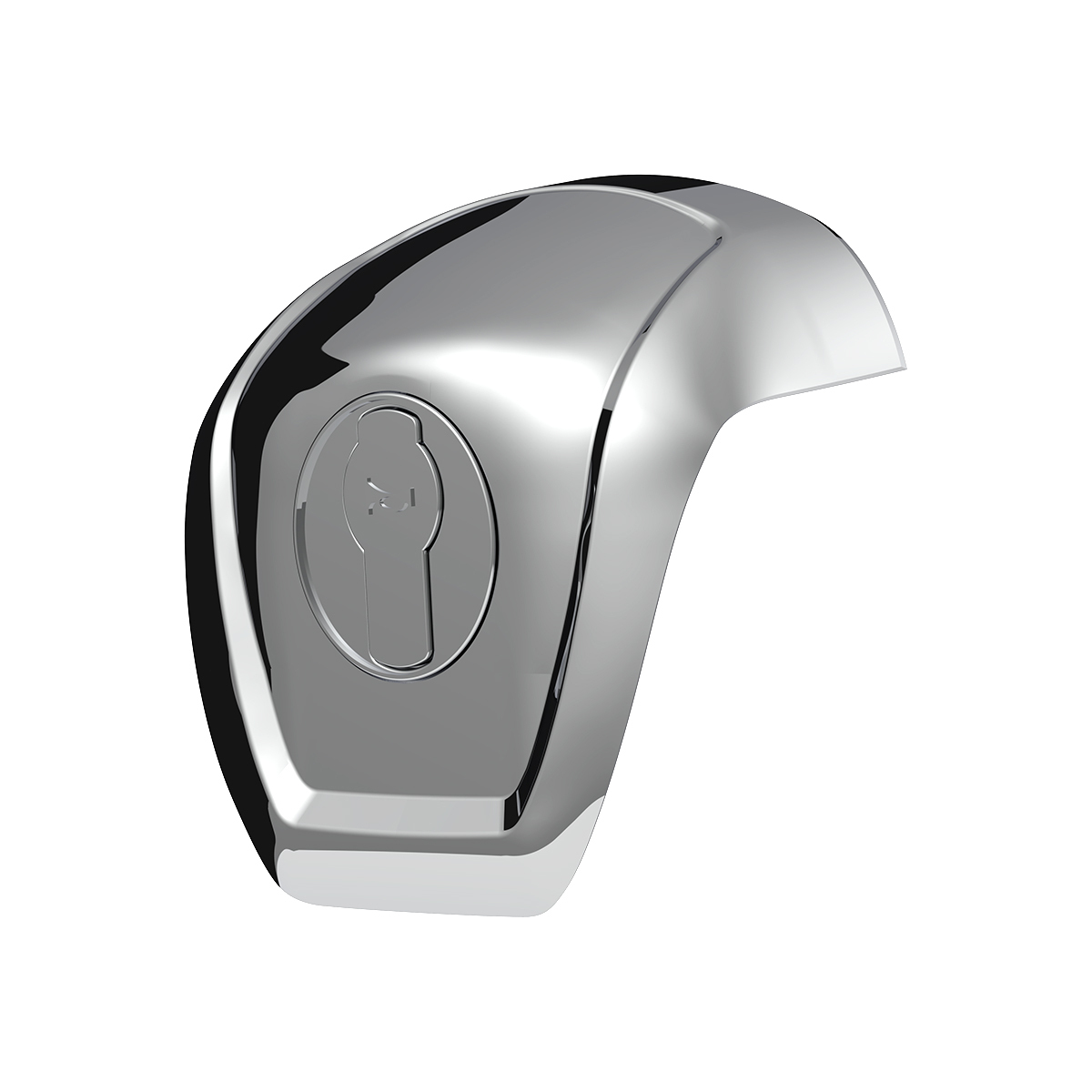Chrome Steering Wheel Horn Pad For 2013-2021 Kenworth T680