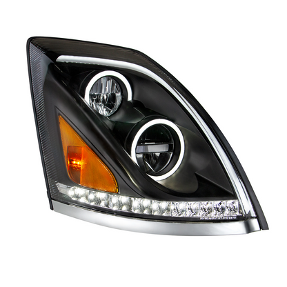 Blackout LED Headlight for 2003-2017 Volvo VN/VNL - Passenger