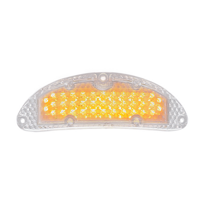 37 Amber LED Sequential Parking Light For 1955 Chevy Passenger Car - Clear Lens