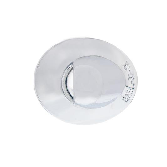 Chrome License Plate Light Lens For 1990-2004 Ford Truck