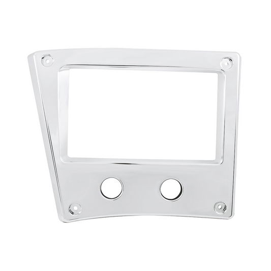 Chrome Plastic Radio/Air Valve Trim For 2008-2017 Freightliner Cascadia