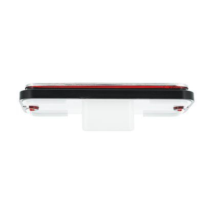 Deluxe Side Marker Light With Stainless Steel Trim For 1968-1972 Chevrolet & GMC Truck-Red Lens