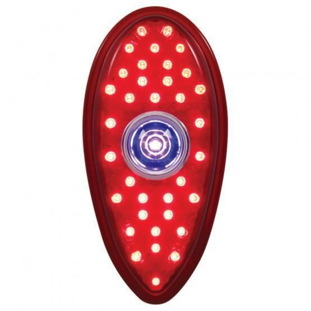 36 LED Tail Light With Blue Dot For 1938-39 Ford Car