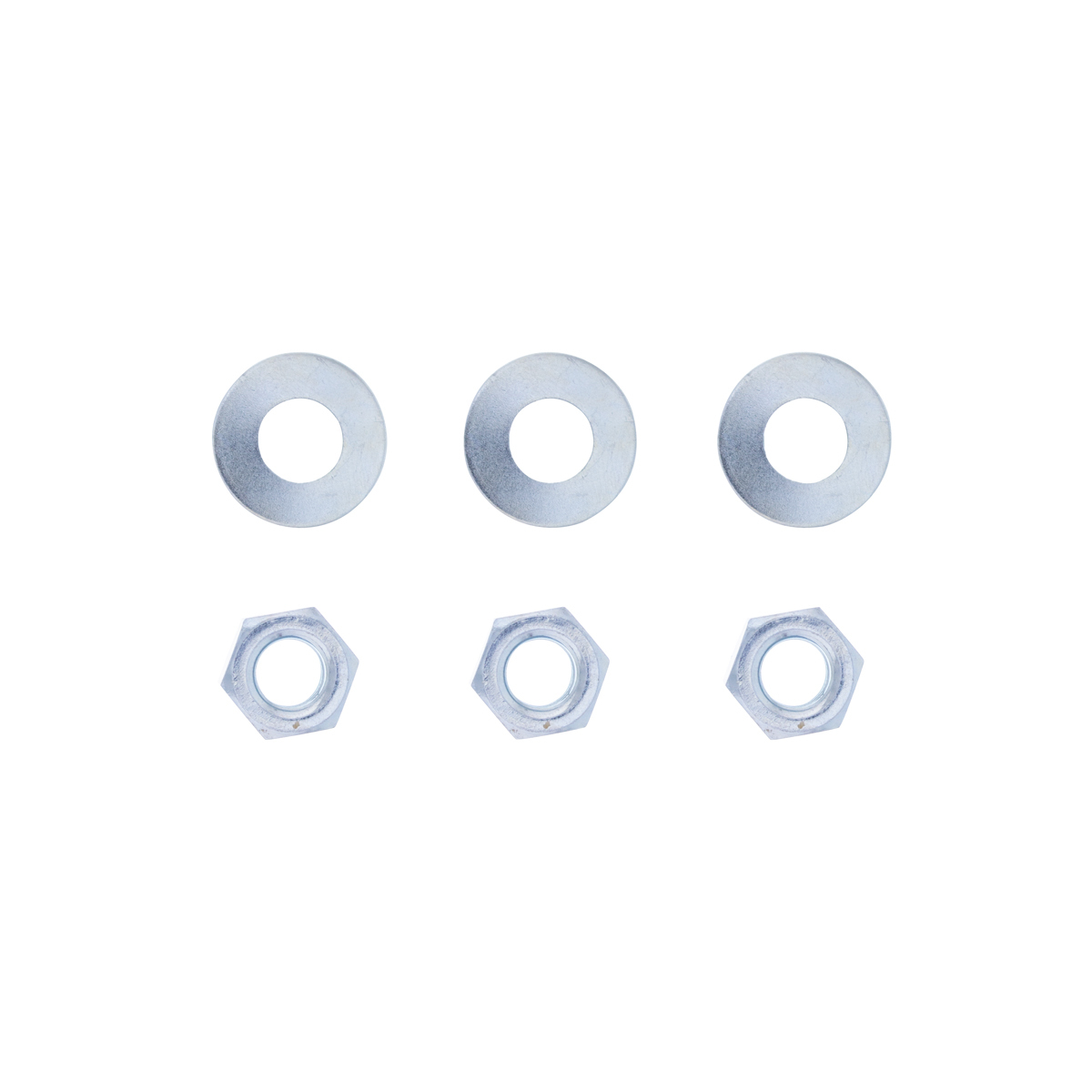 3" X 12" Chrome Standard Bottom Mud Flap Plate - Welded Stud